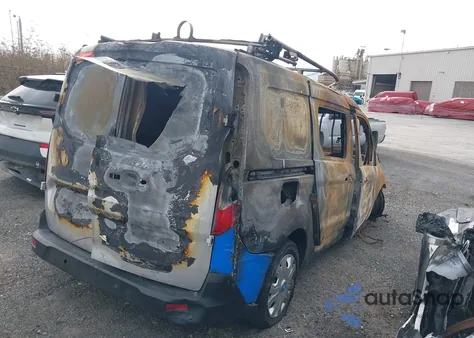 2019 Ford Transit Connect Xlt из США, поврежденный, VIN NM0LS7F26K1406402